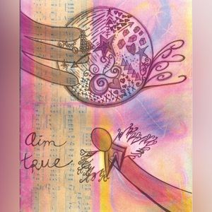 ᴡʜᴏʟᴇʜᴇᴀʀᴛᴇᴅ *ᴠɪsɪᴏɴᴀʀʏ ᴠᴜʟɴᴇʀᴀʙɪʟɪᴛʏ ᴄᴏʟʟᴇᴄᴛɪᴏɴ*
8x10 print of Original Artwork